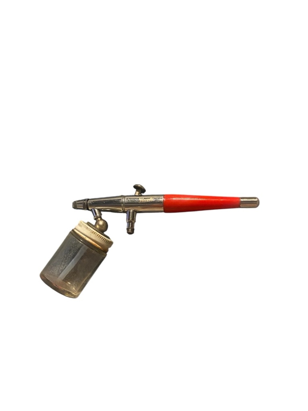 Paasche Airbrush Lot Of Accessories Gravity Feed for Model Paints Used